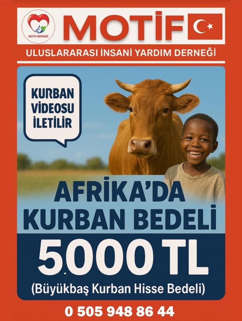 2025 KURBAN KAYITLARIMIZ DEVAM EDİYOR